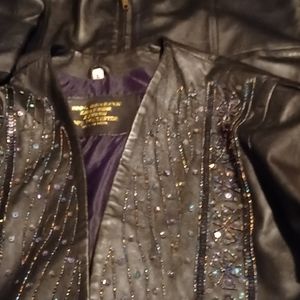 Black leather dress sizelarge